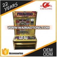 Frutero Slot Machine Wooden Case Fruit ROULETTE Machine LED Game Machine